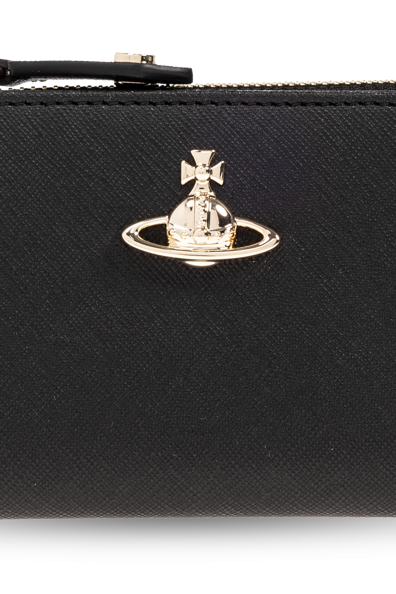 Black Wallet with logo Vivienne Westwood